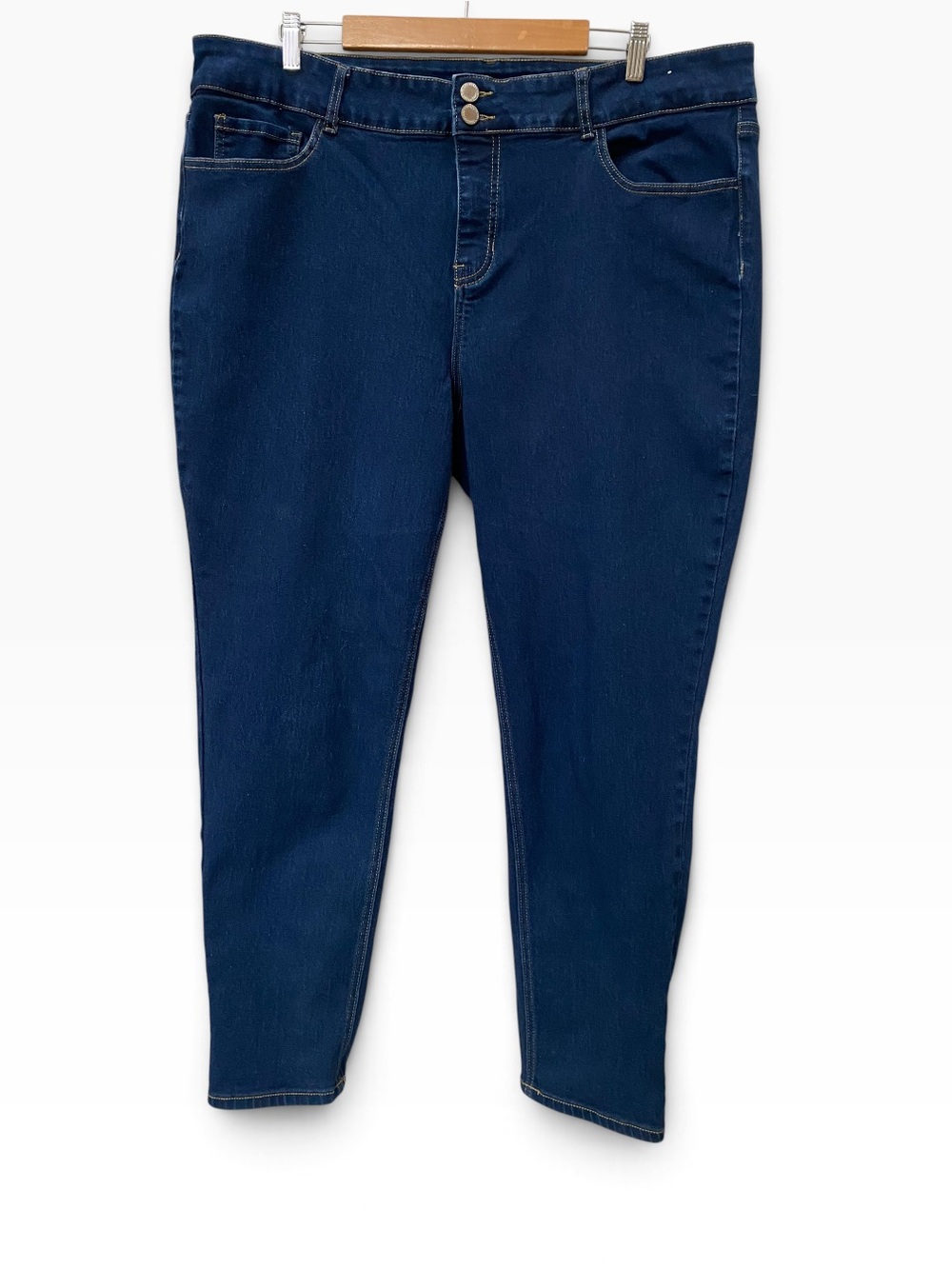 CopperFlash High-Rise Dark Blue Women’s Jeans size 22W Curvy 22 Cameron Skinny